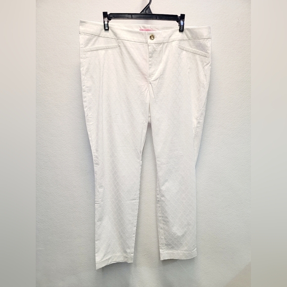 Elegant White Women's Pants - Picture 13 of 14